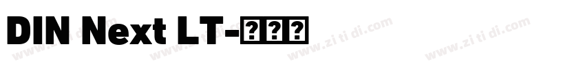 DIN Next LT字体转换